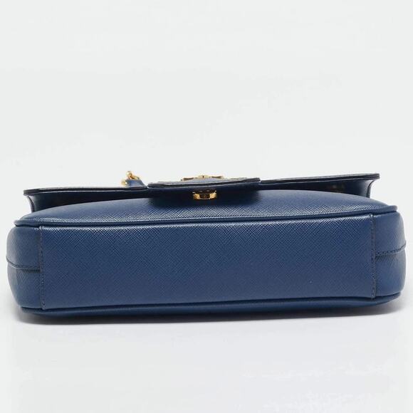 Prada Saffiano Pattina Chain Crossbody Bag - One Size - Picture 6 of 8